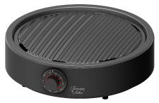 Rosenstein & Söhne 2in1-Glaskeramik-Kochplatte und rauchfreier Infrarot-Tischgrill, 2.000 Watt