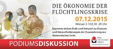 "Die Ökonomie der Flüchtlingskrise" - Podiumsdiskussion
