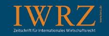 Zeitschrift für Internationales Wirtschaftsrecht (IWRZ) erscheint ab sofort im Nomos Verlag