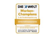 Starkes Image, hohe Reputation: Deutschlands Marken-Champions 2020