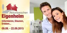 Endlich mietfrei - Aktionswochen Eigenheim sind gestartet