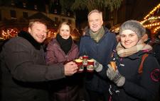 Historischer Weihnachtsmarkt in Osnabrück ist eröffnet