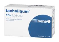 Das Medizinprodukt tacholiquin® löst Schleim und hilft bei akuter Bronchitis