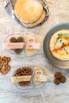 Hummus meets Brezel und Falafel