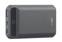 revolt Powerbank, Quick Charge 3.0 & USB Typ C PD, 10.000 mAh, bis 3 A, 18 W