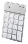 GeneralKeys Nummernblock mit Bluetooth, 19 beleuchteten Tasten, für Mac, PC & Co.