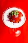 Gemüse im Dessert: süß-fruchtiges Tomatensorbet à la Caprese