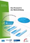 Erste repräsentative Studie zum Weiterbildungspersonal in Deutschland