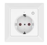 Luminea Home Control WLAN-Unterputz-Steckdose mit App, für Siri, Alexa & Google Assistant