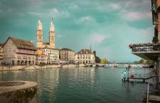 Zürich, Kopenhagen und Brügge im Herbst