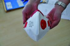 Firma Georg Fischer spendet 100 FFP3-Masken an das Christophsbad