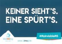 „Keiner sieht’s. Eine spürt’s“: Berliner Künstlerin macht am Welt-MS-Tag unsichtbare Symptome der Multiplen Sklerose sichtbar
