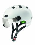 uvex-Weltneuheit City v: trendiger Helm mit Visier für Stadtverkehr