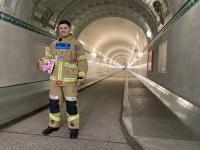 Hamburger Berufsfeuerwehrmann startet fünftägigen 363 km Marsch für lebensverkürzt erkrankte Kinder