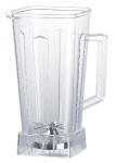 Rosenstein & Söhne Ersatz-Mixbecher für Profi-Standmixer BR-1500, 2 Liter, BPA-frei