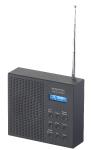 VR-Radio Digitales DAB+/FM-Radio DOR-210 mit Akku, Dual-Wecker, RDS, LCD-Display, Timer