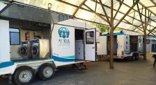 Argentinien: ADRA unterstützt COVID-19 Opfer mit mobiler Wäscherei