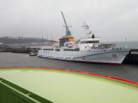Fähre "Helgoland": Kollision im Inselhafen