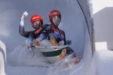 Robin Geueke/David Gamm vor der Auftakt der Heim-WM