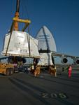 Leipzig/Halle Airport startet mit Schwertransport ins neue Jahr