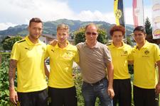 Schwarz-gelbe Euphorie: Das Brixental heißt den BVB willkommen