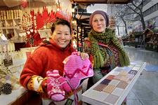 Auf dem Dortmunder Weihnachtsmarkt: Verwirklichte Lebensträume 2013