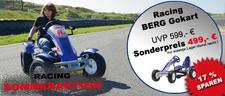 Fahrspaß für Kids bietet das beliebte BERG Racing Gokart mit 100 Euro Preisvorteil!