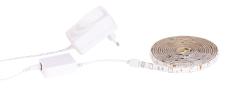 Luminea WLAN-LED-Streifen in RGB, 5 m, kompatibel zu Alexa Voice Service