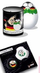 Jetzt gibt es das PiepEi und Cregg "FanEdition" zur Fußball-WM bei ChristinDesign