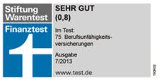 "Sehr gut" von Finanztest für Dialog-Berufsunfähigkeitsversicherung