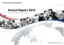 Geschäftsbericht 2010 der Toyota Motor Corporation