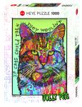Farbenprächtige Tierporträts im Puzzleformat