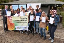 "Natur erleben verbindet" erhält Auszeichnung im Naturpark Sauerland Rothaargebirge als Projekt der UN-Dekade Biologische Vielfalt