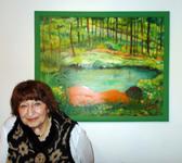 Ausstellung der Künstlerin Dotschka Meteorowa in der Galerie Lärchenhaus