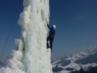 Eis Schnuppern im Brixental