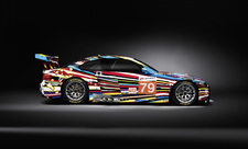 Das 17. BMW Art Car von Jeff Koons startet beim 24-Stunden-Rennen von Le Mans