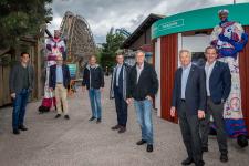 Das neue Handwasch-Center von hansgrohe für den Europa-Park