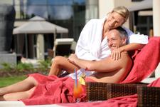 Sauna im Sommer