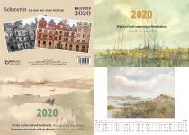 Vom doppelten Schwerin bis zu Kaffke-ART - Drei Kalender für 2020 bei EDITION digital erschienen