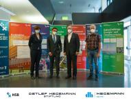 Initialzündung für die Digitalisierung: Detlef Hegemann Stiftung spendet insgesamt 240.000 Euro zur Digitalisierung von Studium und Lehre der Fakultät Architektur, Bau und Umwelt an der Hochschule Bremen