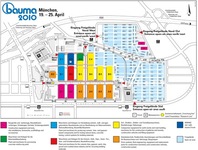 Rekordfläche für die ausgebuchte bauma 2010
