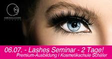 Lashes - das lukratives Zusatzeinkommen! Erlernen Sie die Kunst der Einzel-Wimperntechnik an der Kosmetikschule Schäfer in Gießen!