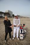 Golfen und Shoppen