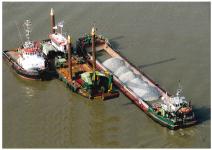 Elbe Dredging: Two new underwater storage areas successfully completed at "Medemrinne" and "Neufelder Sand"