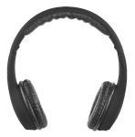PEARL Faltbares On-Ear-Headset mit Bluetooth & Audio-Eingang, schwarz
