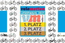 DIE ERGEBNISSE STEHEN FEST: Velomotion-Leser wählen ihre Favoriten-Fahrräder und E-Bikes in 17 Kategorien
