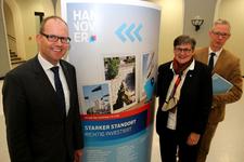 Region Hannover und Partner stellen den Immobilienmarktbericht 2015 vor