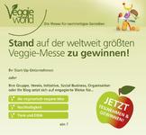 Vegetarierbund Deutschland (VEBU) verlost fünf Standflächen auf Deutschlands größter Messe für Vegetarier, Veganer und Rohkostfreunde