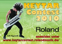 ROLAND präsentiert den ersten Keytar-Wettbewerb für Umhängekeyboards.