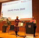 DAAD-Preis 2020: Svitlana Fedko aus der Ukraine für herausragende Studienleistungen und außerordentliches Engagement geehrt